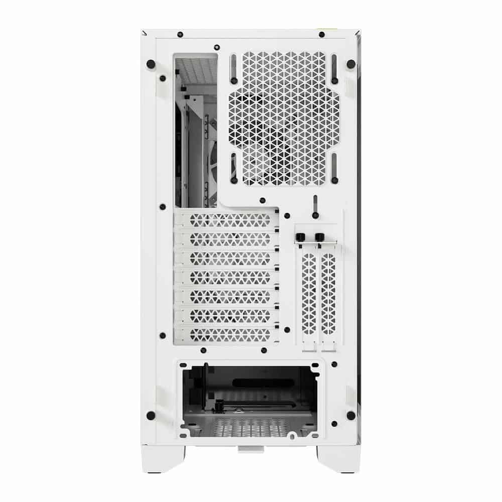 (image for) Corsair 4000D RGB Airflow White Tempered Glass Mid-Tower ATX Case